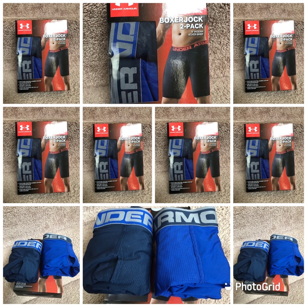 20 Paris Under Armour Boxerjock 9” (10boxes)